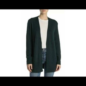 Forest green Madewell cardigan